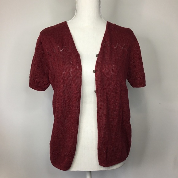 Jones New York knit short sleeve cardigan - Picture 2 of 7